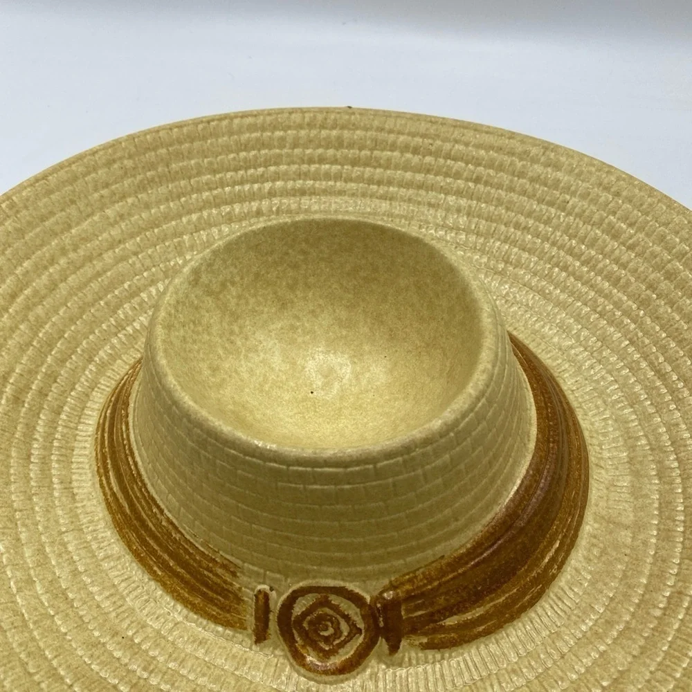 Vintage Sombrero/Cowboy Hat Chips and Dip Serving Dish Party Taco Tuesday Craft